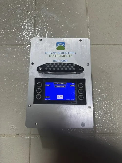 BOT-3000E 시공 후 측정 화면 0.77