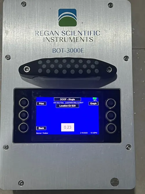 BOT-3000E 시공 전 측정 화면 0.23
